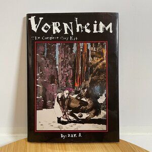 VORNHEIM The COMPLETE CITY KIT RPG Zak S 2nd Printing 2011 Hardcover LOTFP